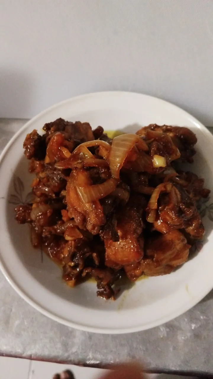 ayam kecap bawang bombay